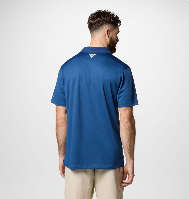 men pfg solar stream polo shirt