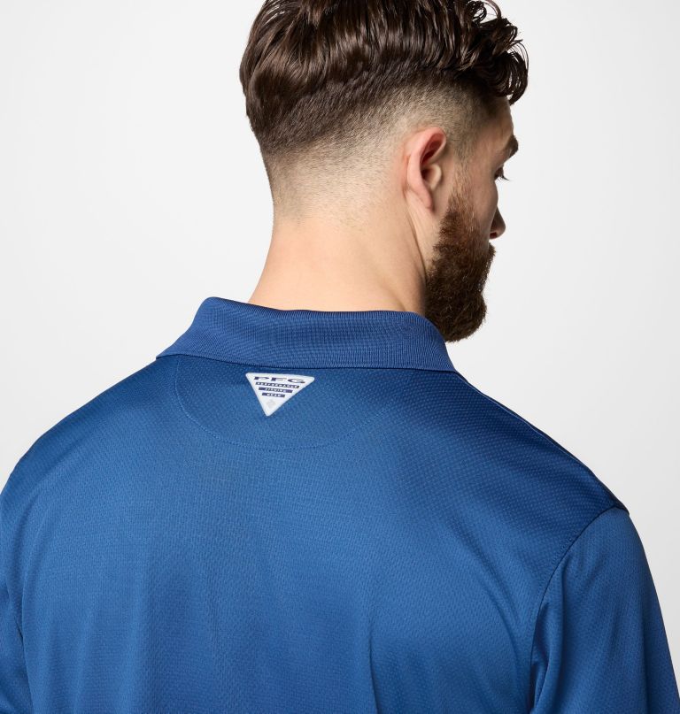 men pfg solar stream polo shirt