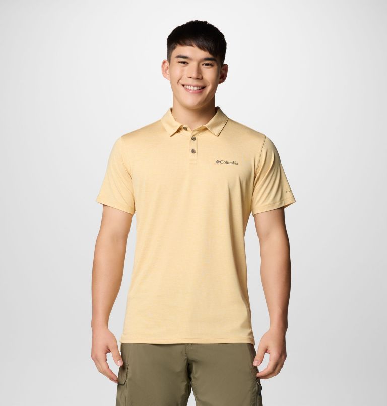 men tech trail utility polo