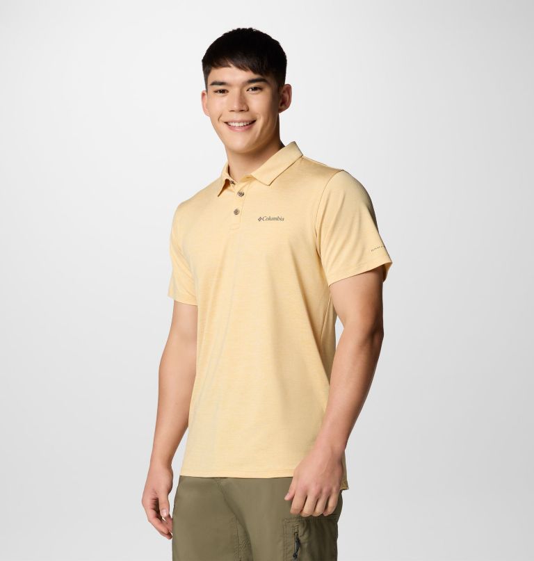 men tech trail utility polo