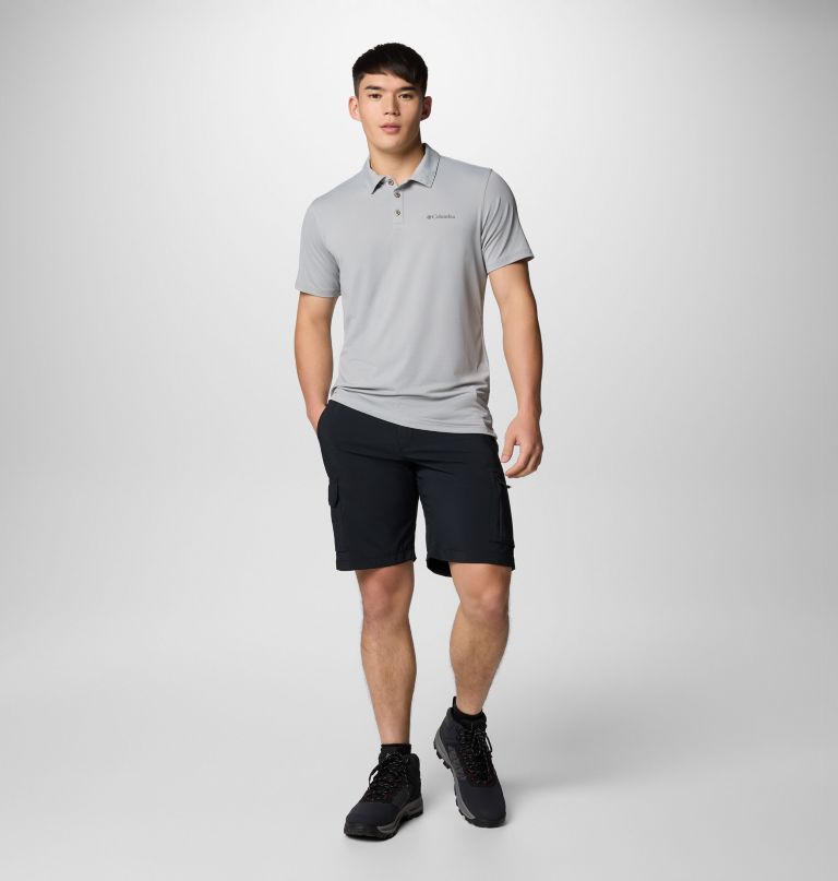 men tech trail utility polo