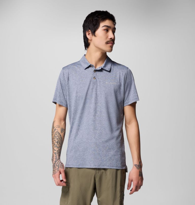 men tech trail utility polo