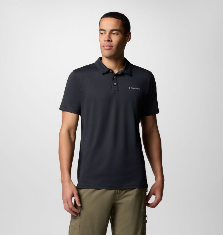 men tech trail utility polo