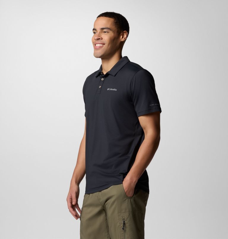 men tech trail utility polo