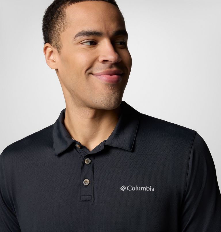 men tech trail utility polo