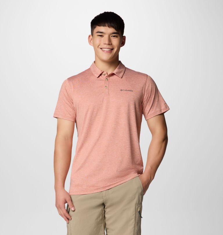 men tech trail utility polo