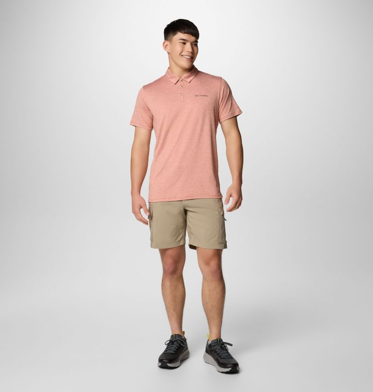 men tech trail utility polo