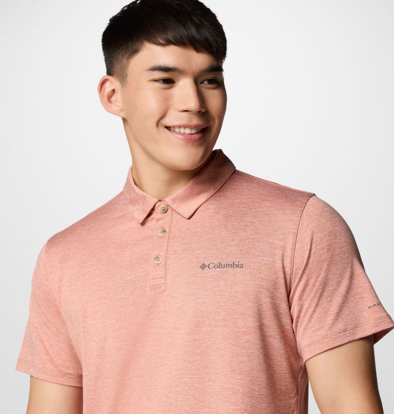 men tech trail utility polo