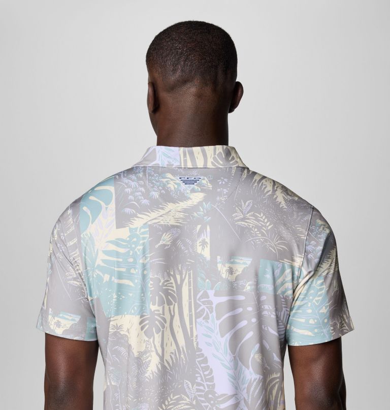 men pfg super slack tide ii stretch polo