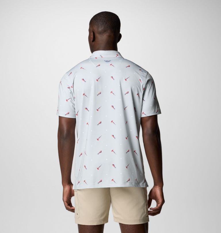 men pfg super slack tide ii stretch polo