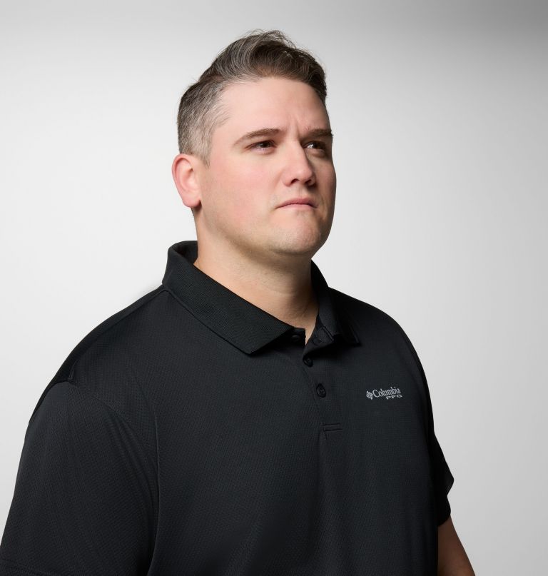 men pfg solar stream polo shirt - big