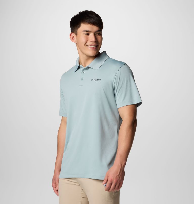men pfg solar stream polo shirt - tall