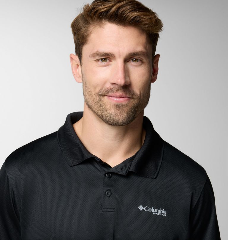 men pfg solar stream polo shirt - tall