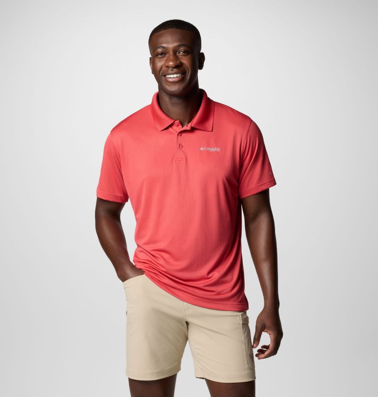 men pfg solar stream polo shirt - tall