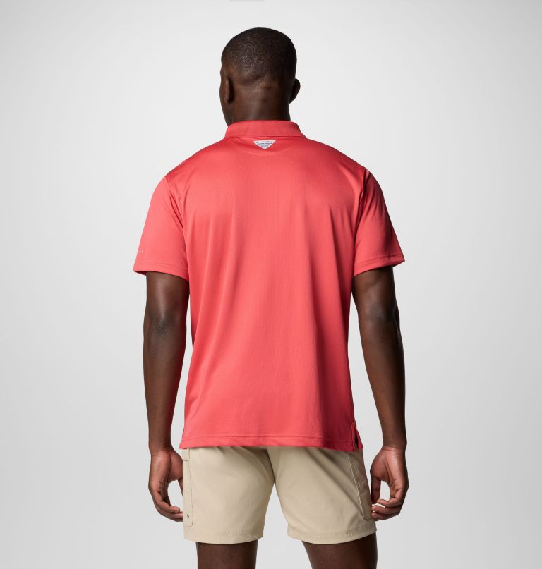 men pfg solar stream polo shirt - tall