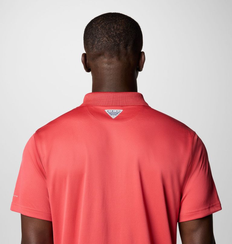 men pfg solar stream polo shirt - tall