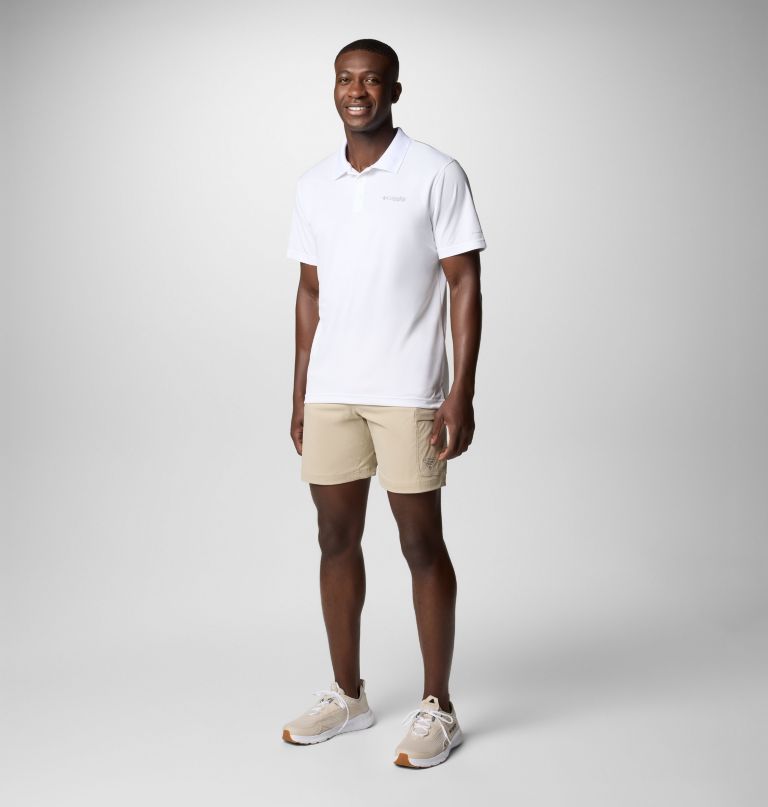 men pfg solar stream polo shirt - tall