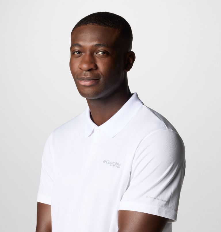 men pfg solar stream polo shirt - tall