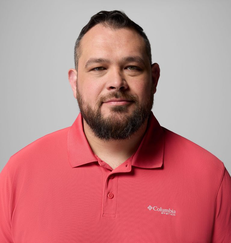 men pfg freezer polo shirt - big