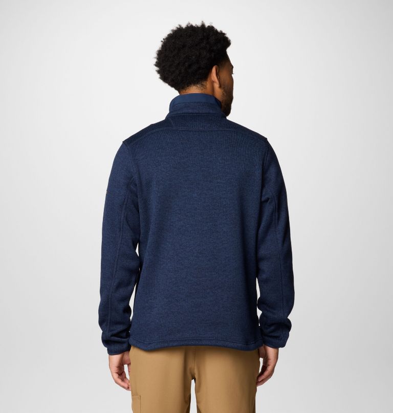 men collegiate sweater weather fleece half zip pullover - west virginia