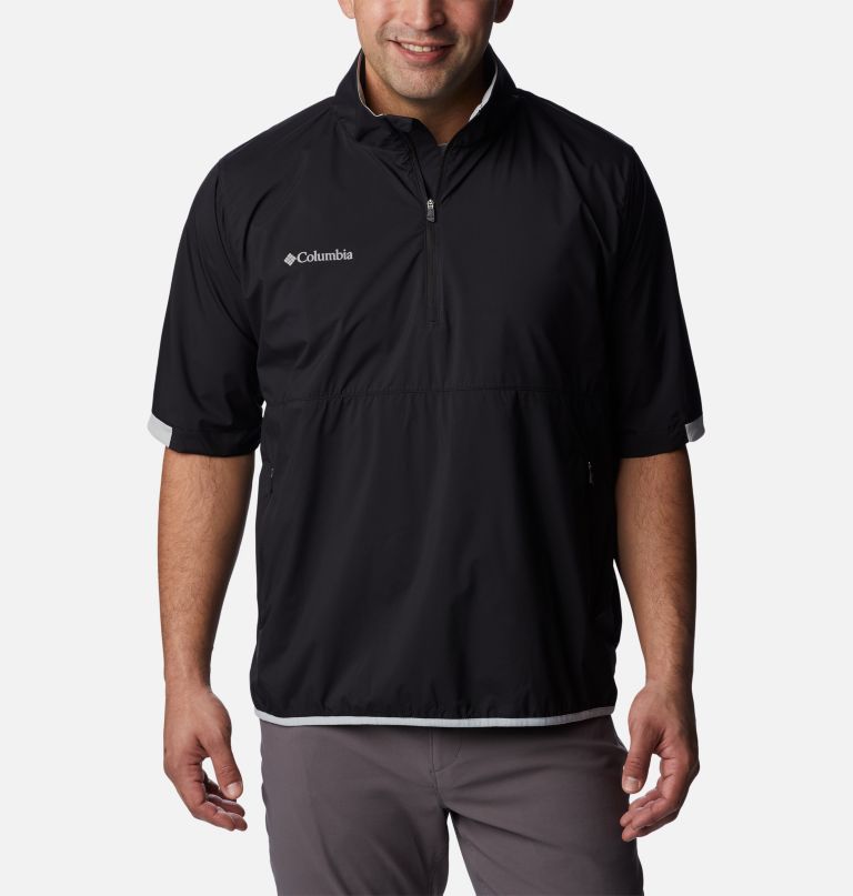 men big shot golf pullover windbreaker