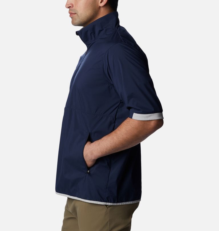 men big shot golf pullover windbreaker