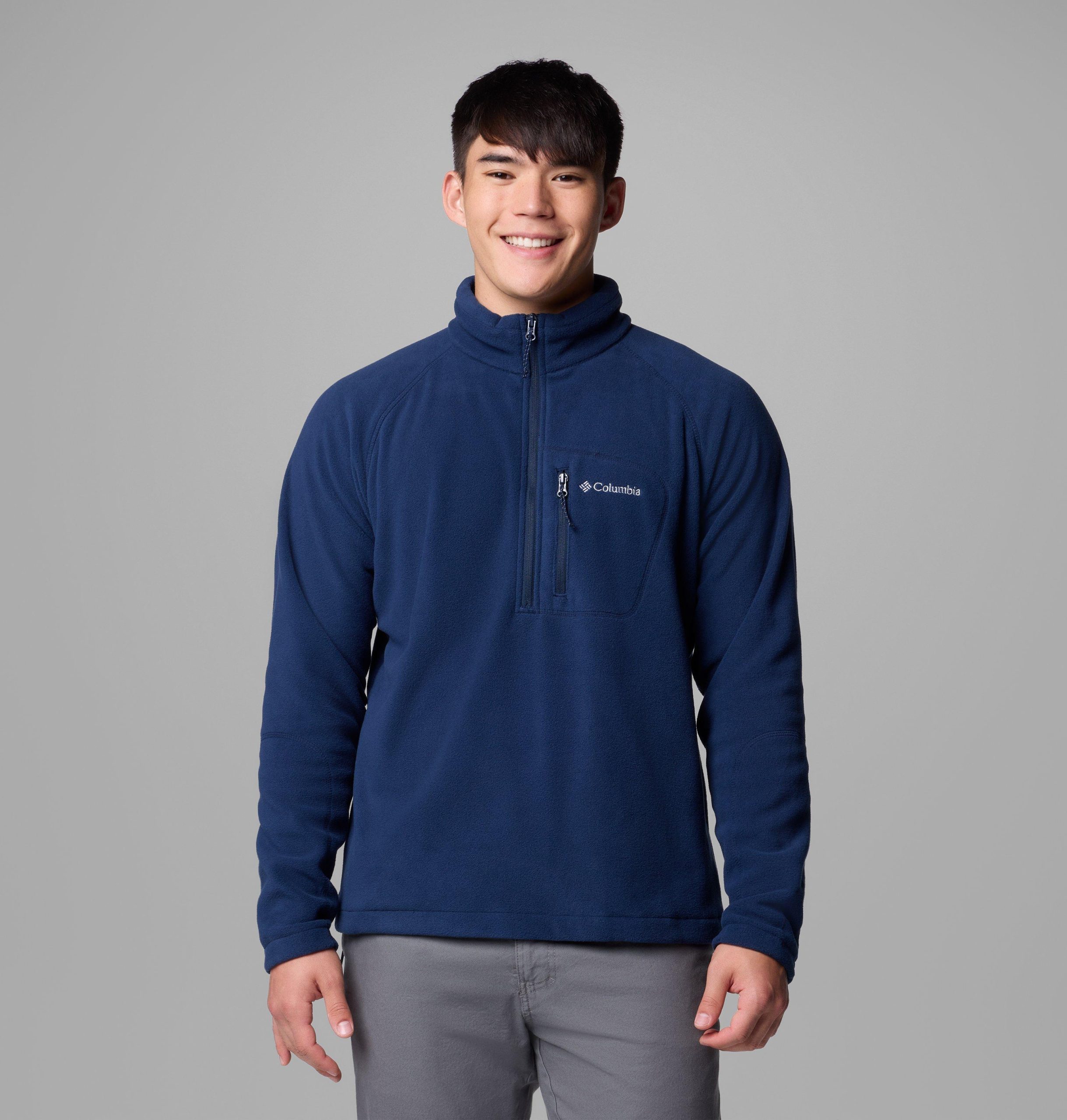 heren fast trek iii fleece trui met halve rits