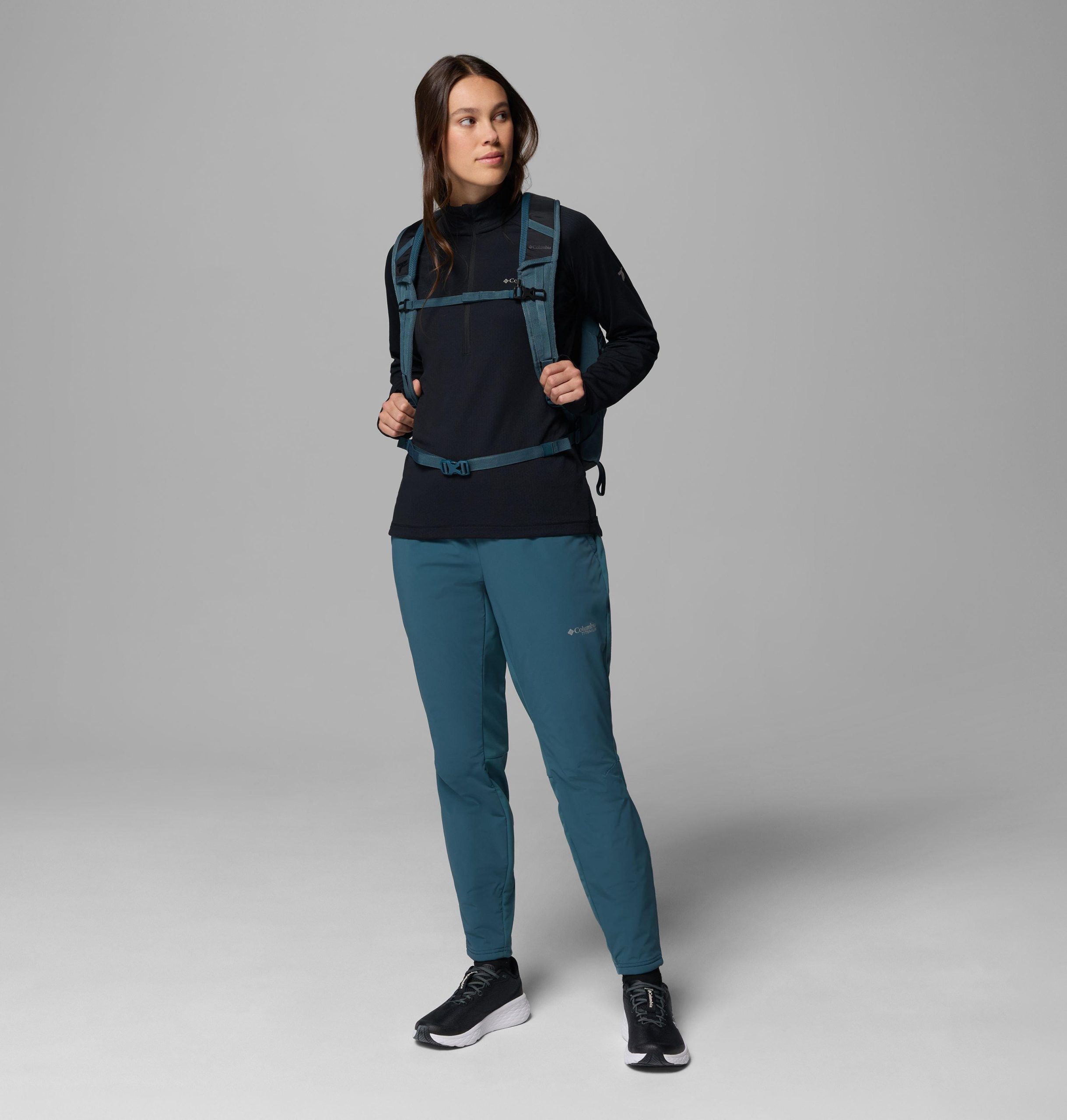 dames driventure half zip shirt