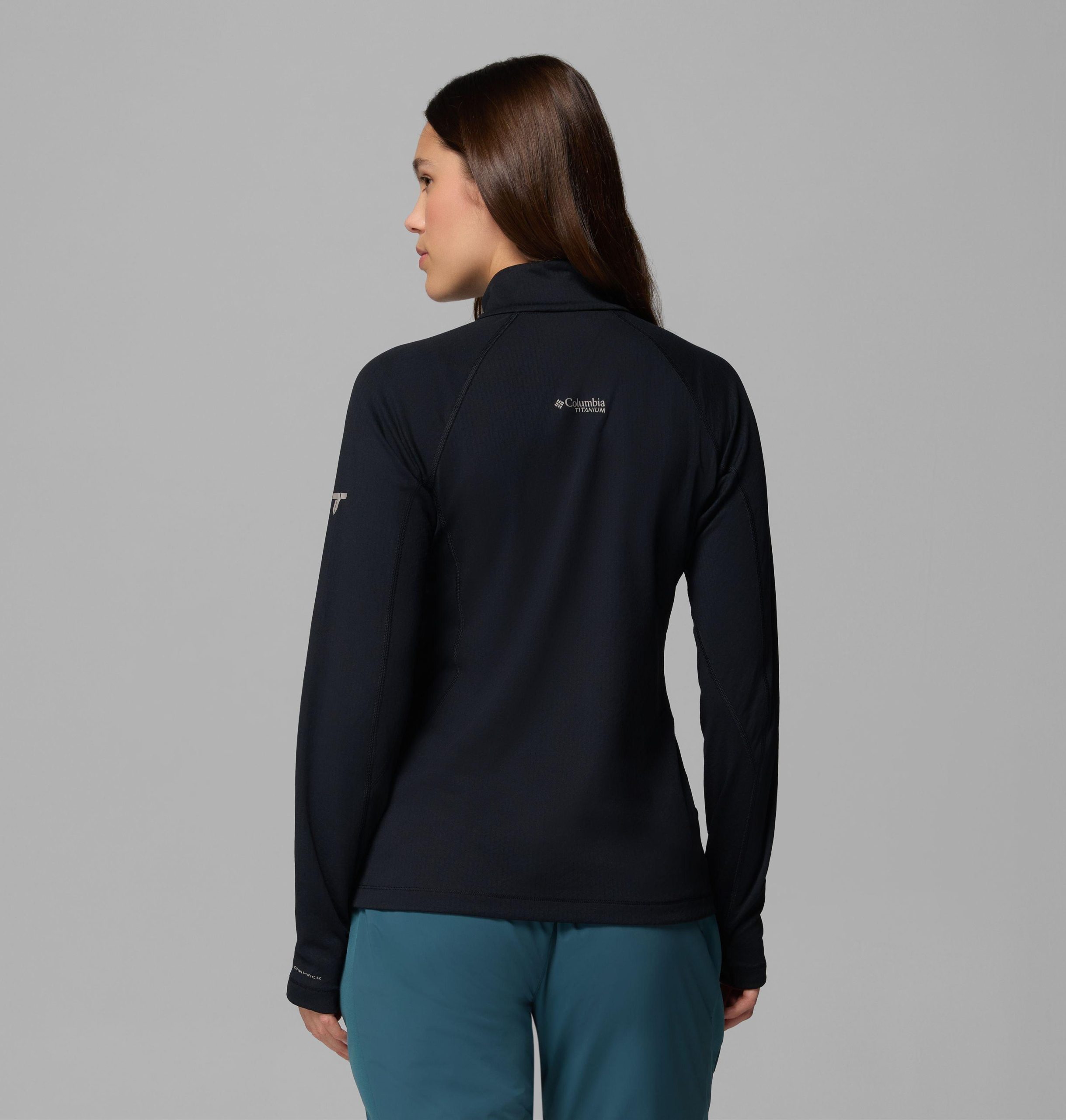 dames driventure half zip shirt