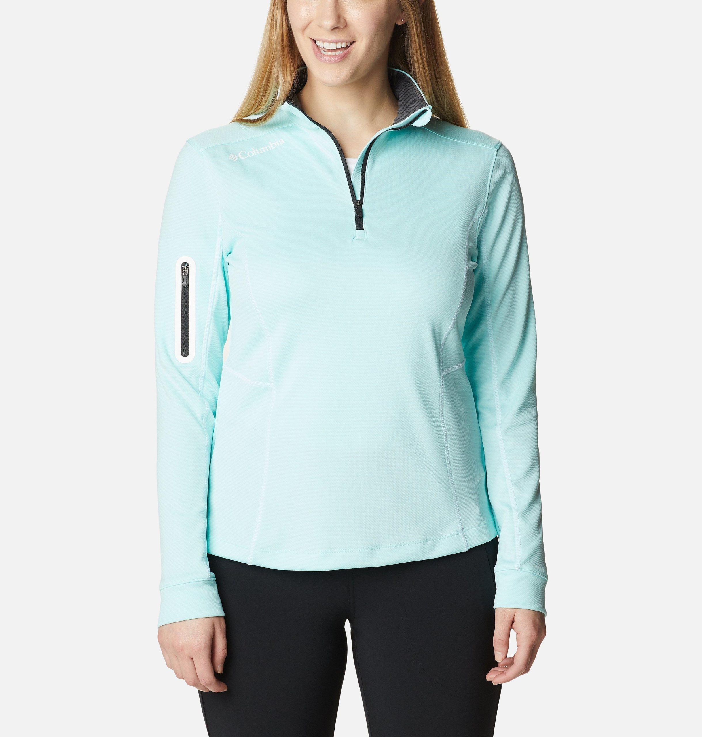 dames shotgun quarter zip golfpullover