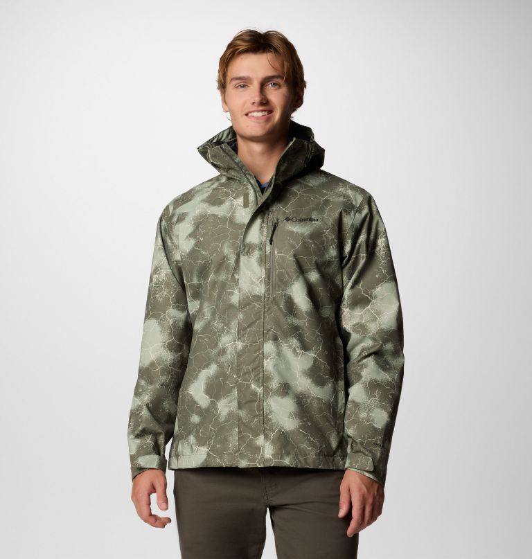 men hikebound ii printed jacket