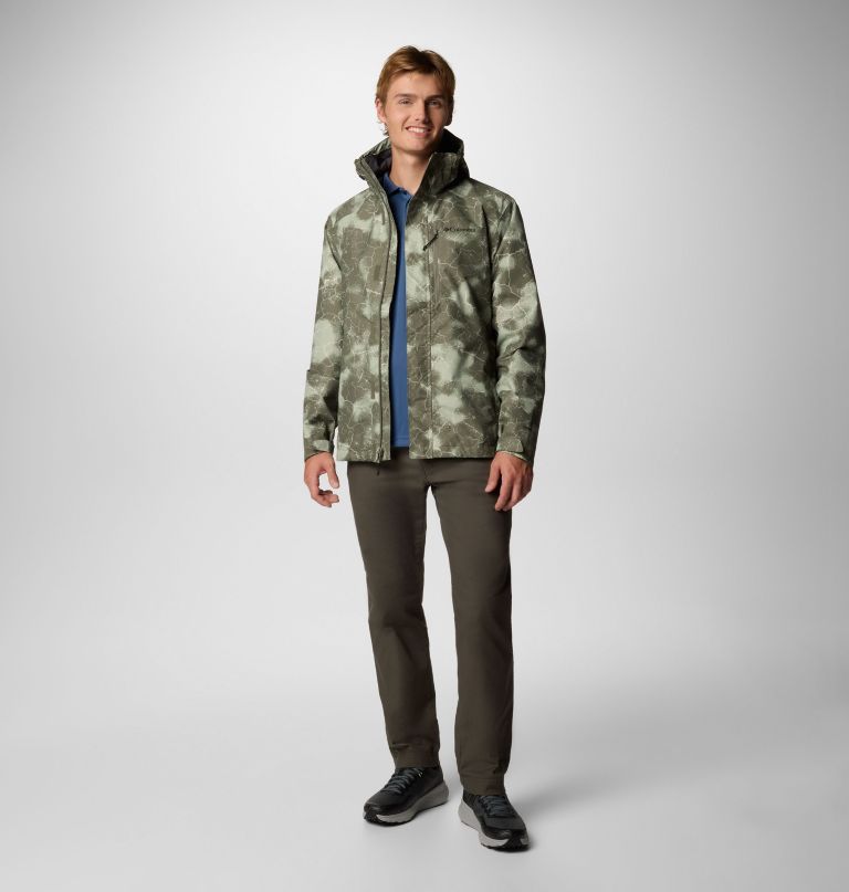men hikebound ii printed jacket