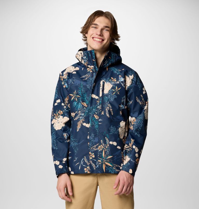men hikebound ii printed jacket