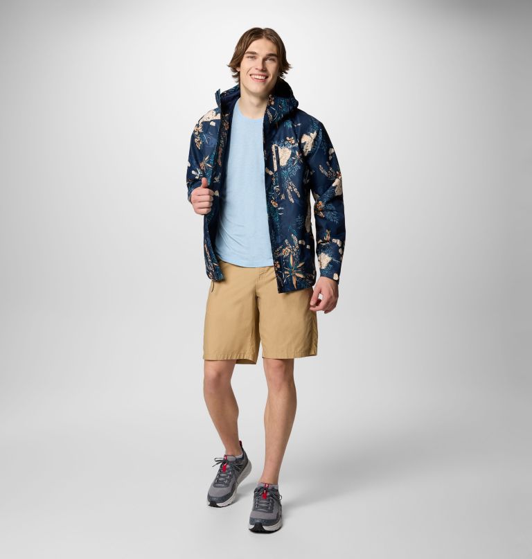men hikebound ii printed jacket