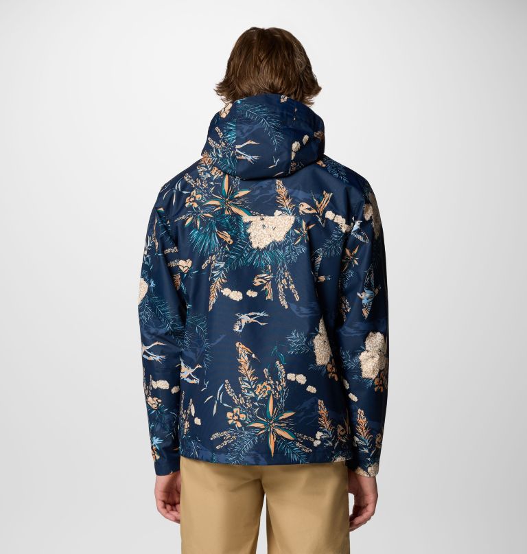 men hikebound ii printed jacket