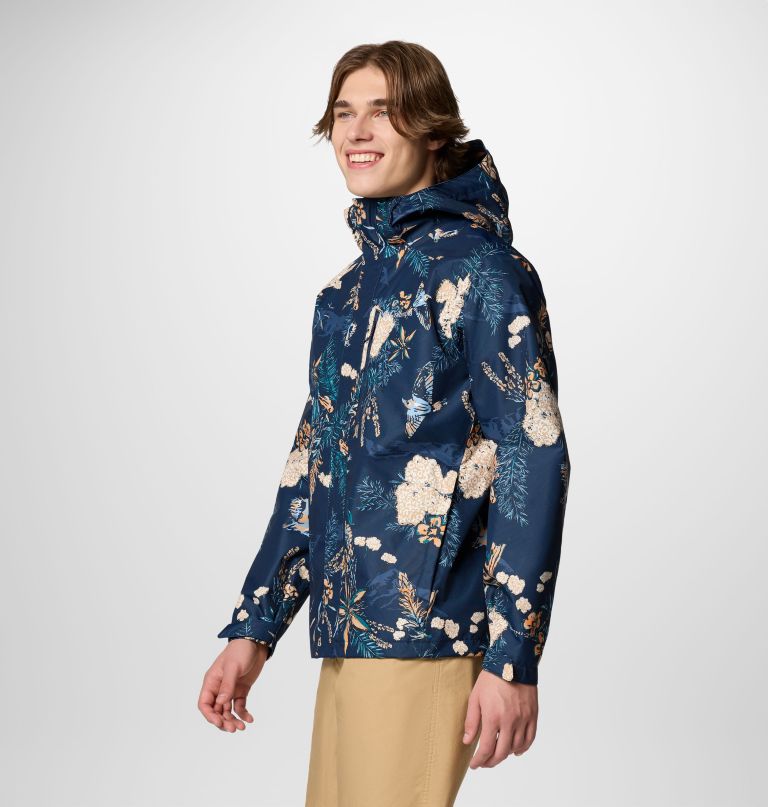 men hikebound ii printed jacket