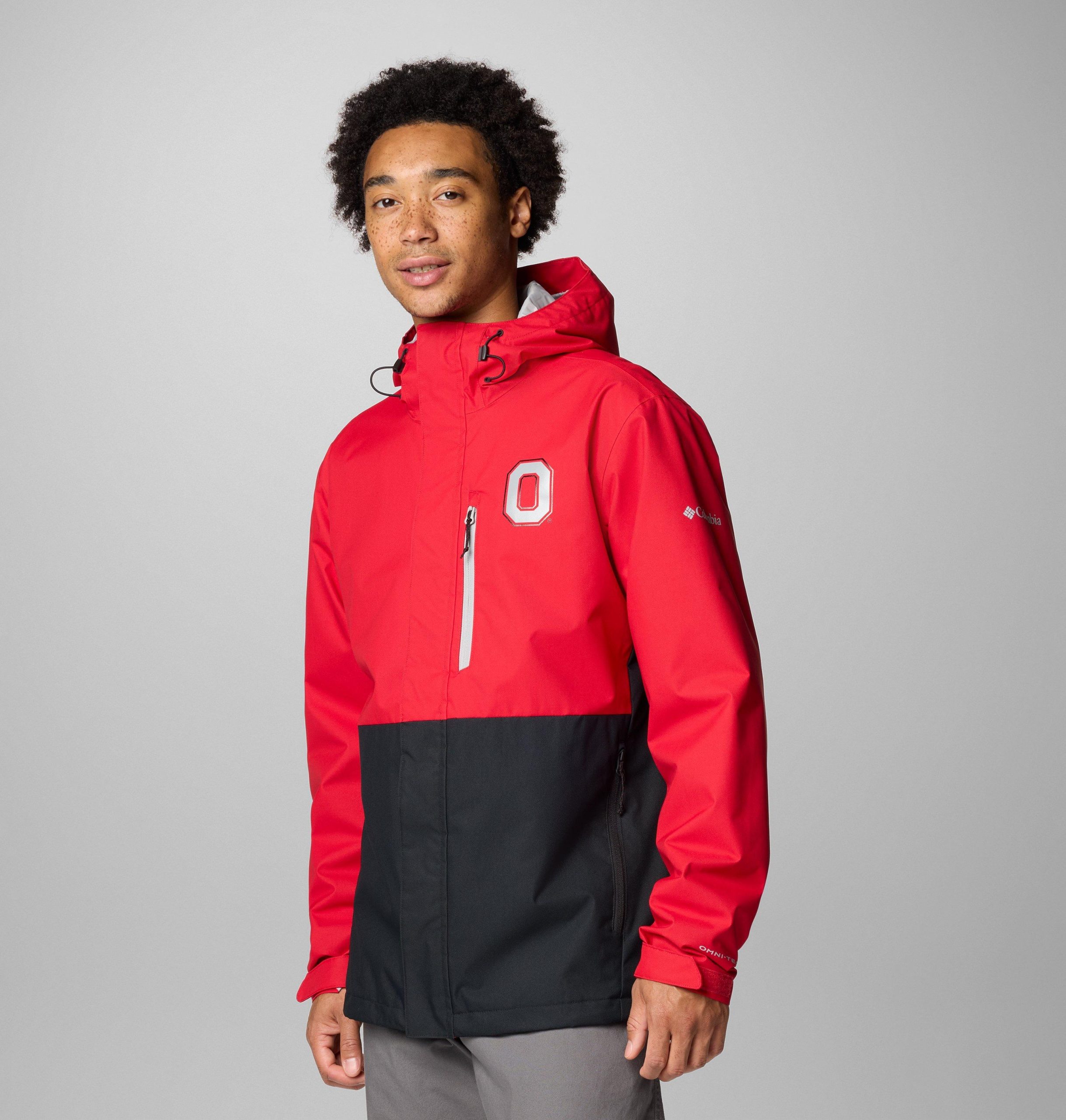 heren collegejack met veldbeschermende look - ohio