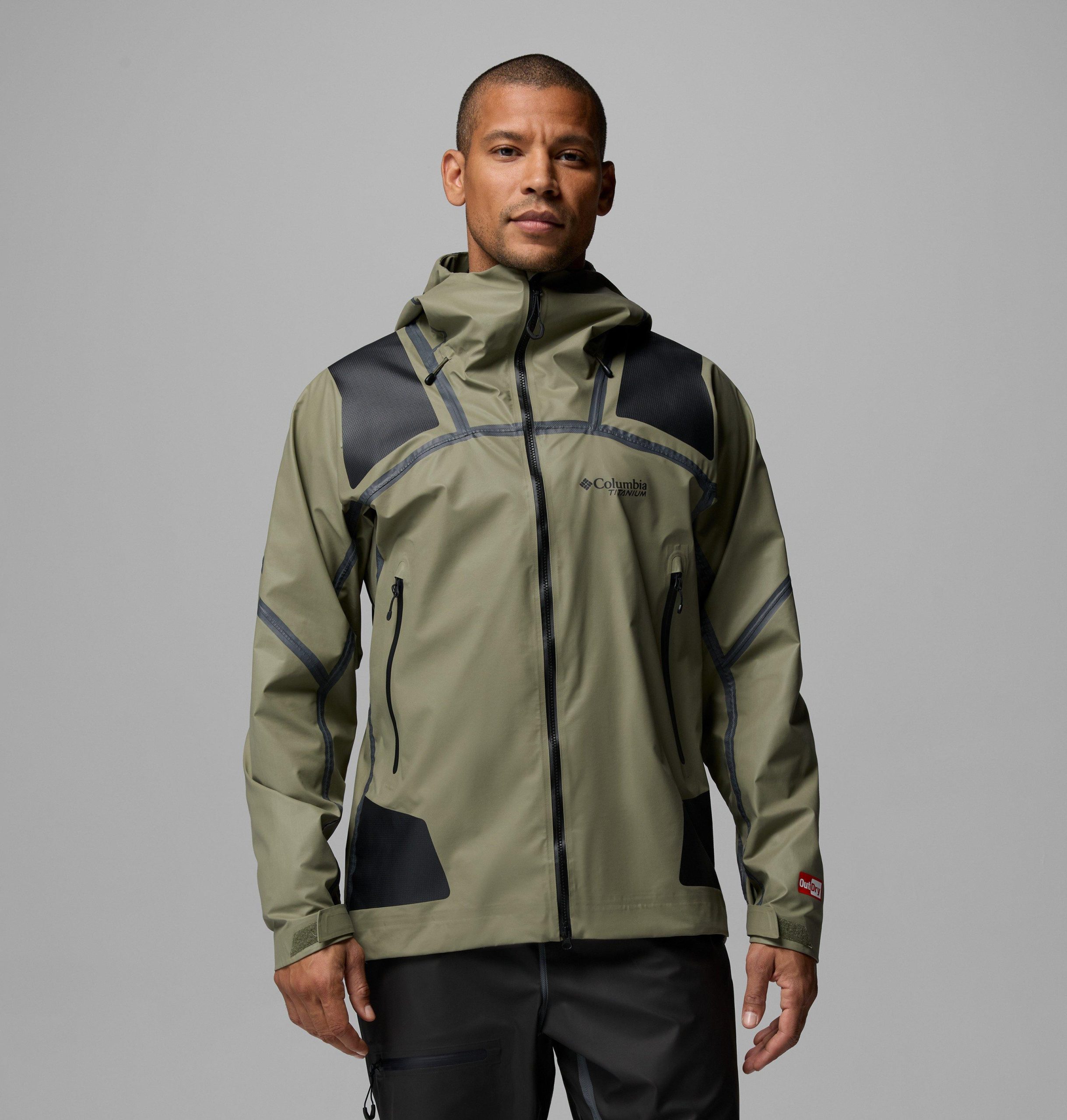 heren whistler peak shell jas