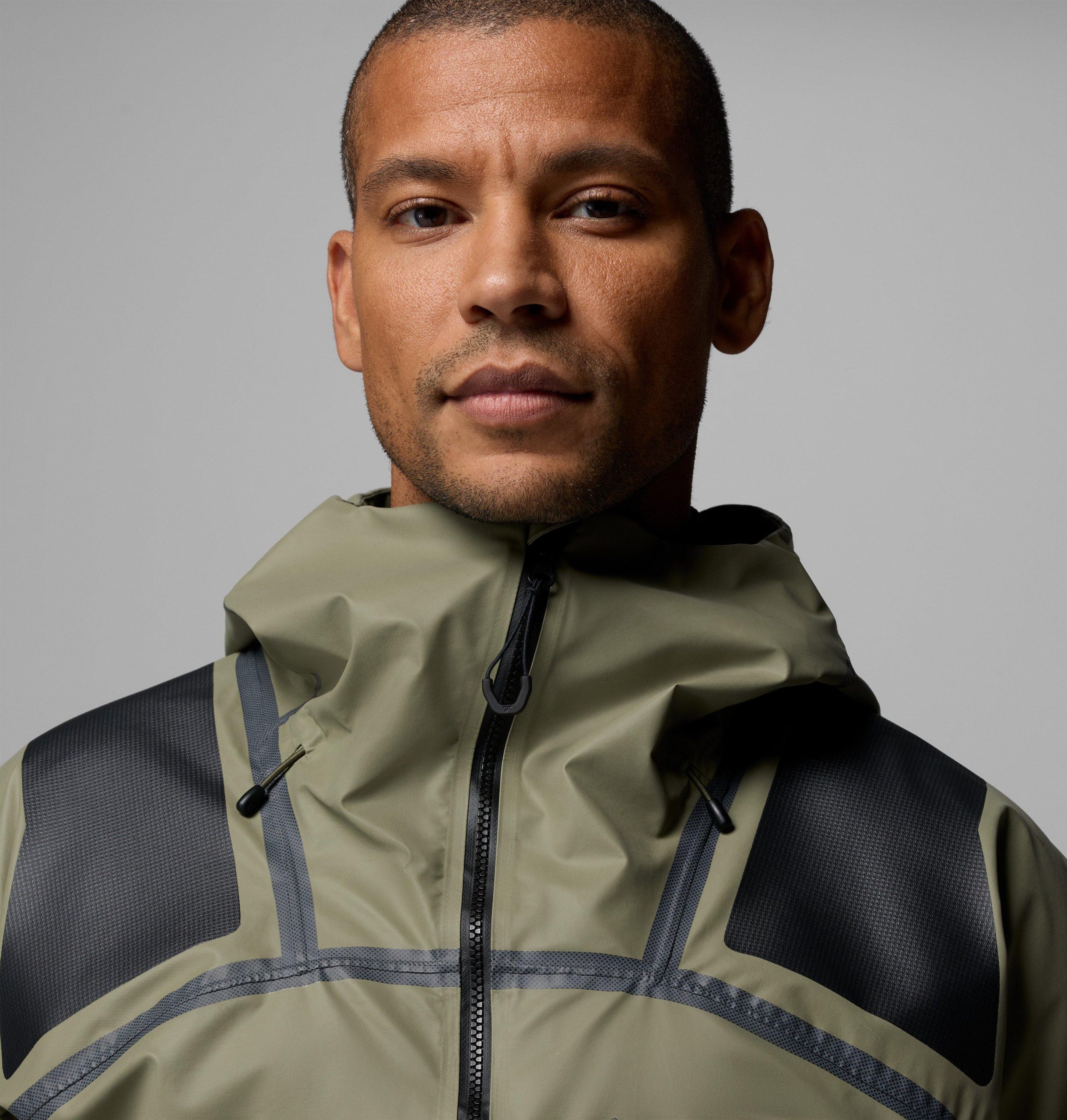 heren whistler peak shell jas