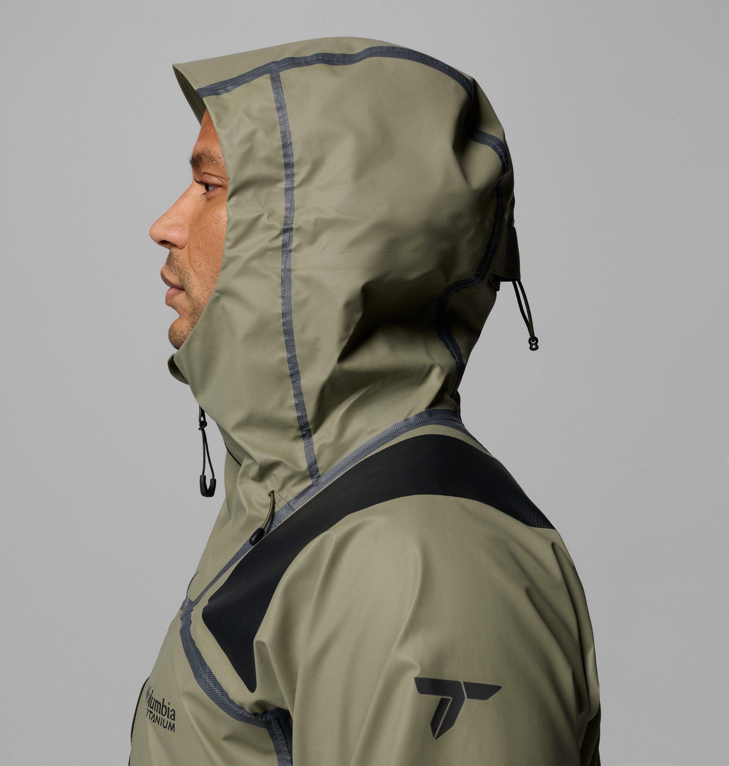 heren whistler peak shell jas
