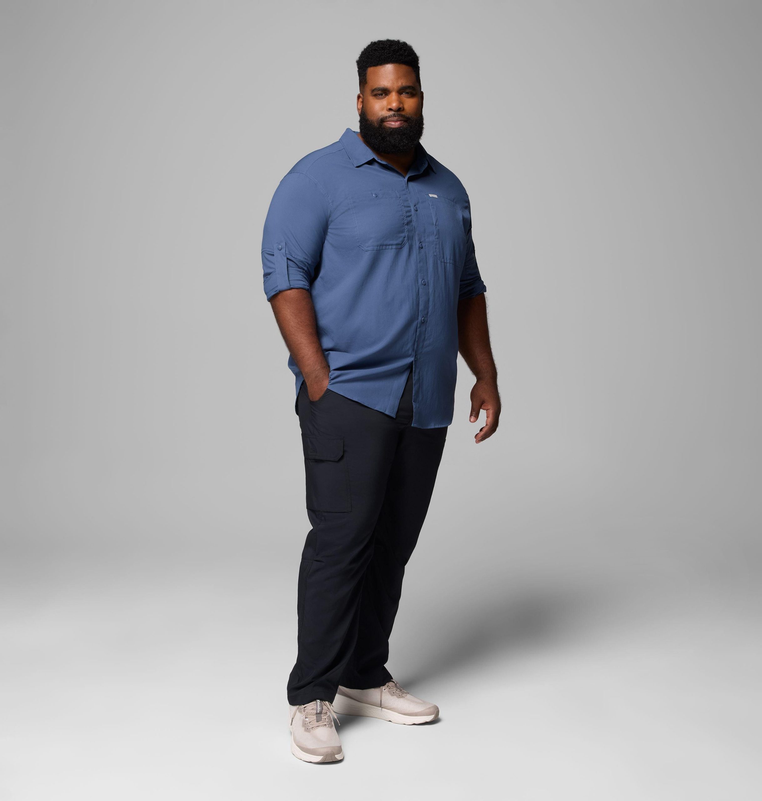 silver ridge utility broek voor heren - grote maten