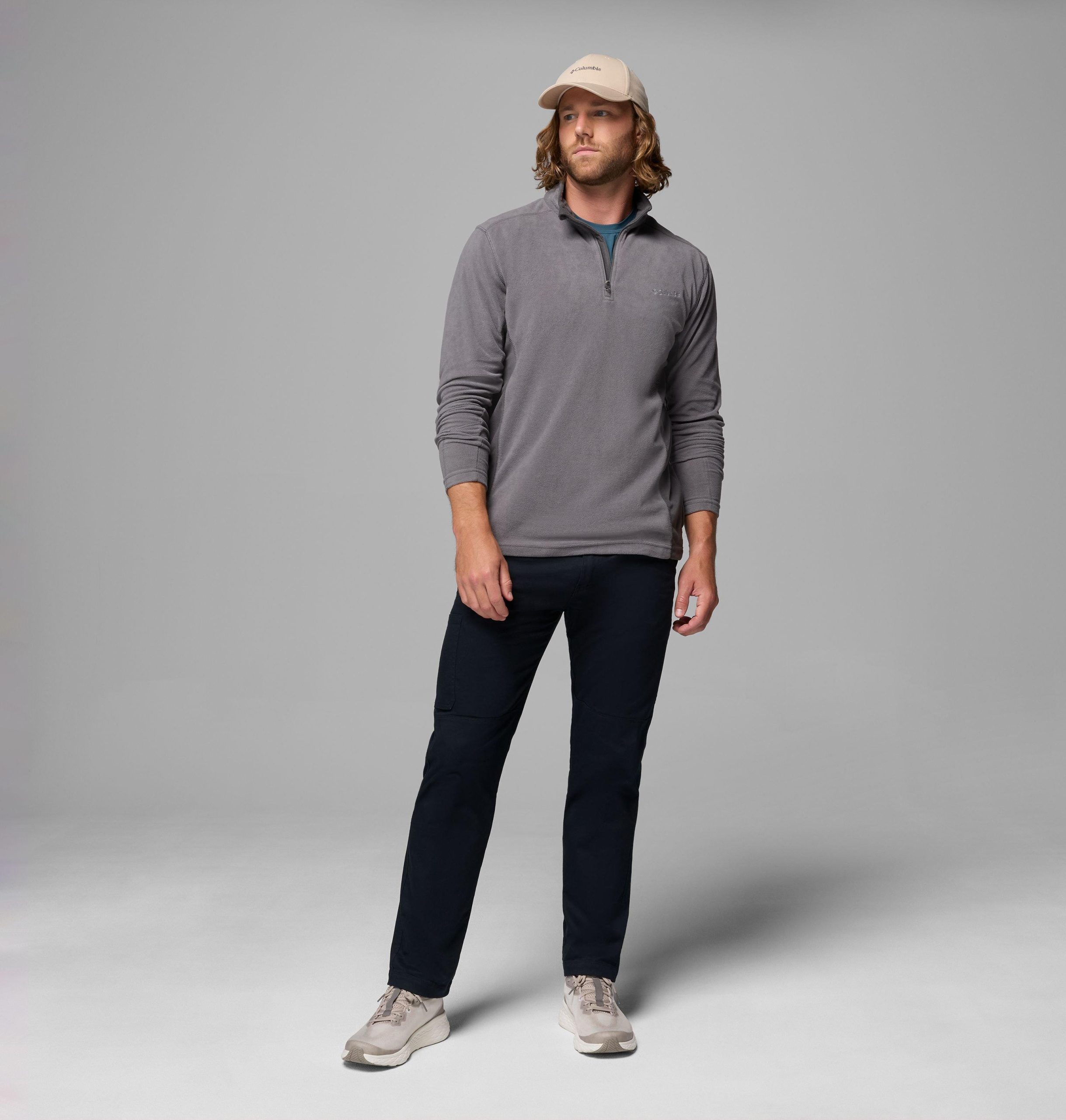 heren klamath range ii half zip fleece pullover