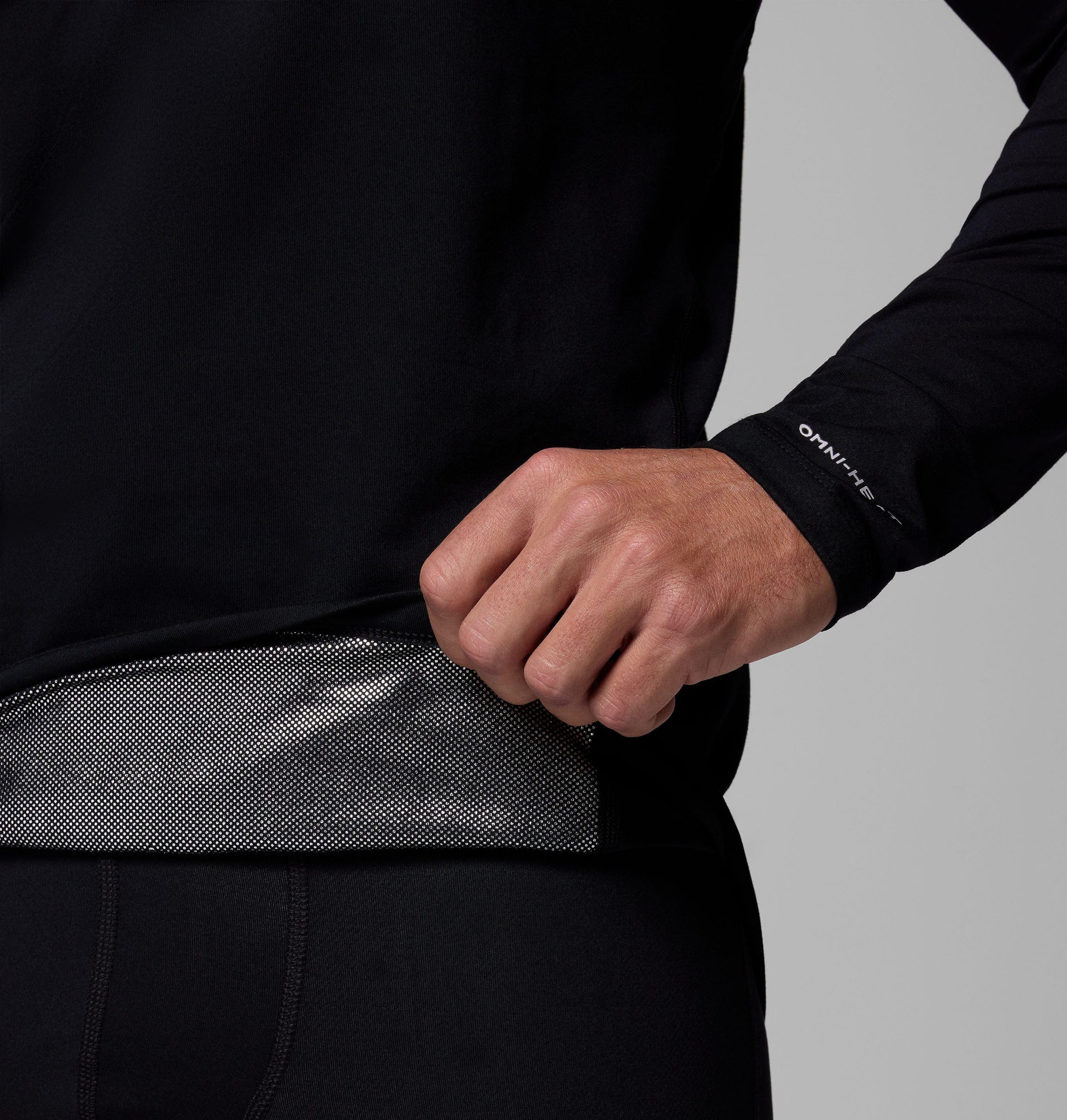 omni-heat midweight baselayer crew voor heren