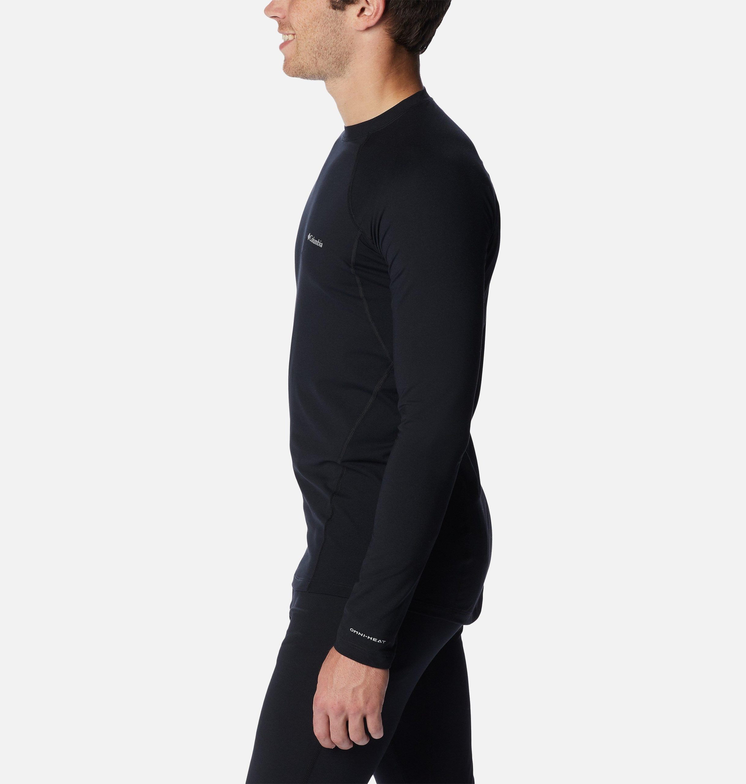 omni-heat midweight baselayer crew voor heren - lang