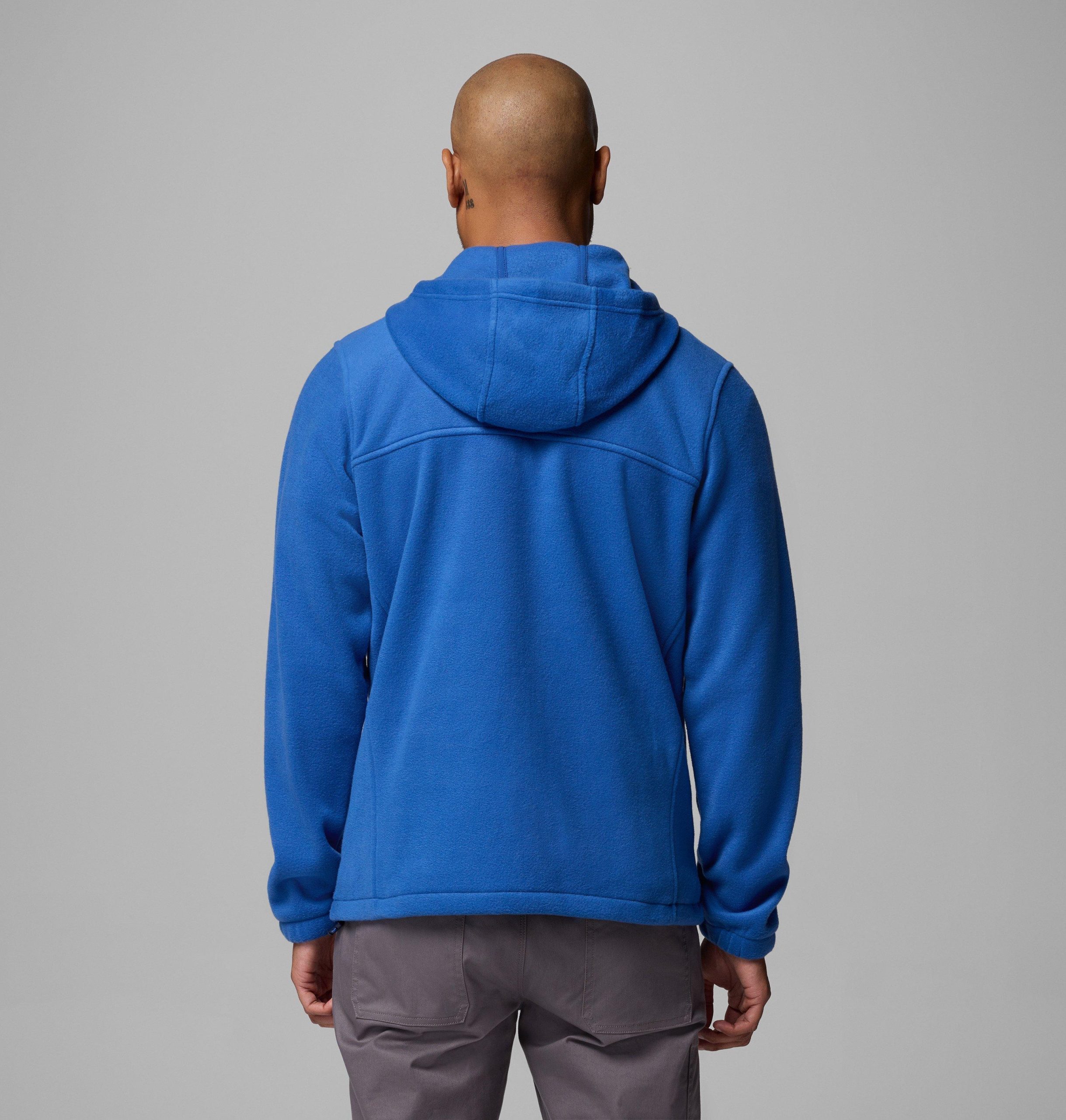 heren steens mountain fleece hoodie met volledige ritssluiting