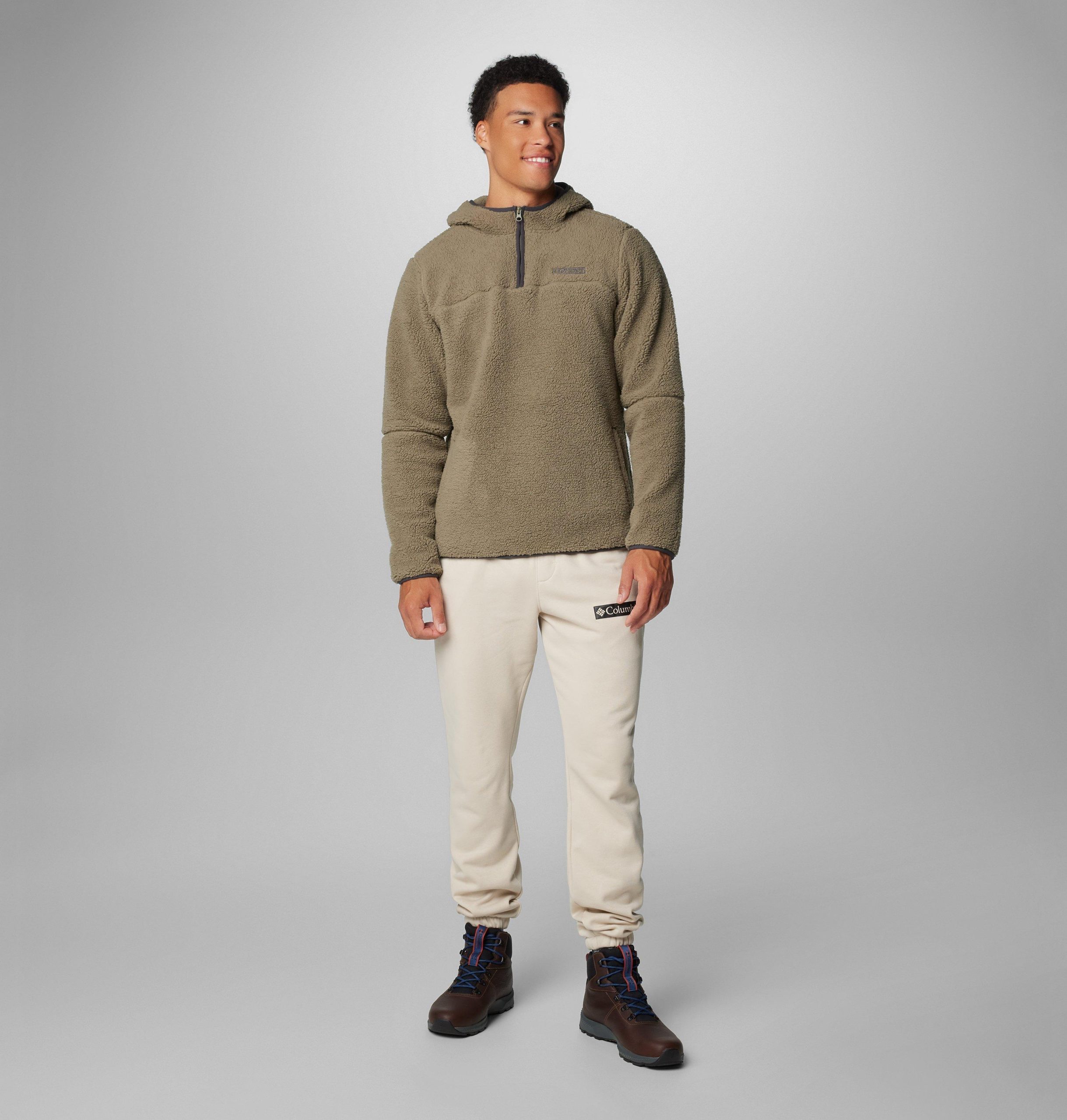 heren rugged ridge iii sherpa pullover hoodie