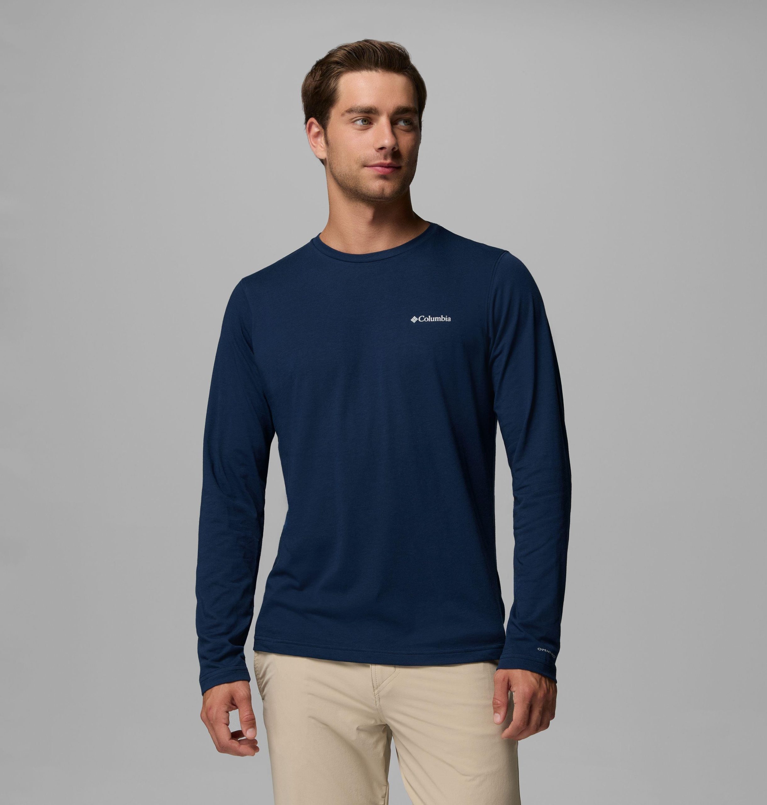 heren thistletown hills t-shirt met lange mouwen en ronde hals
