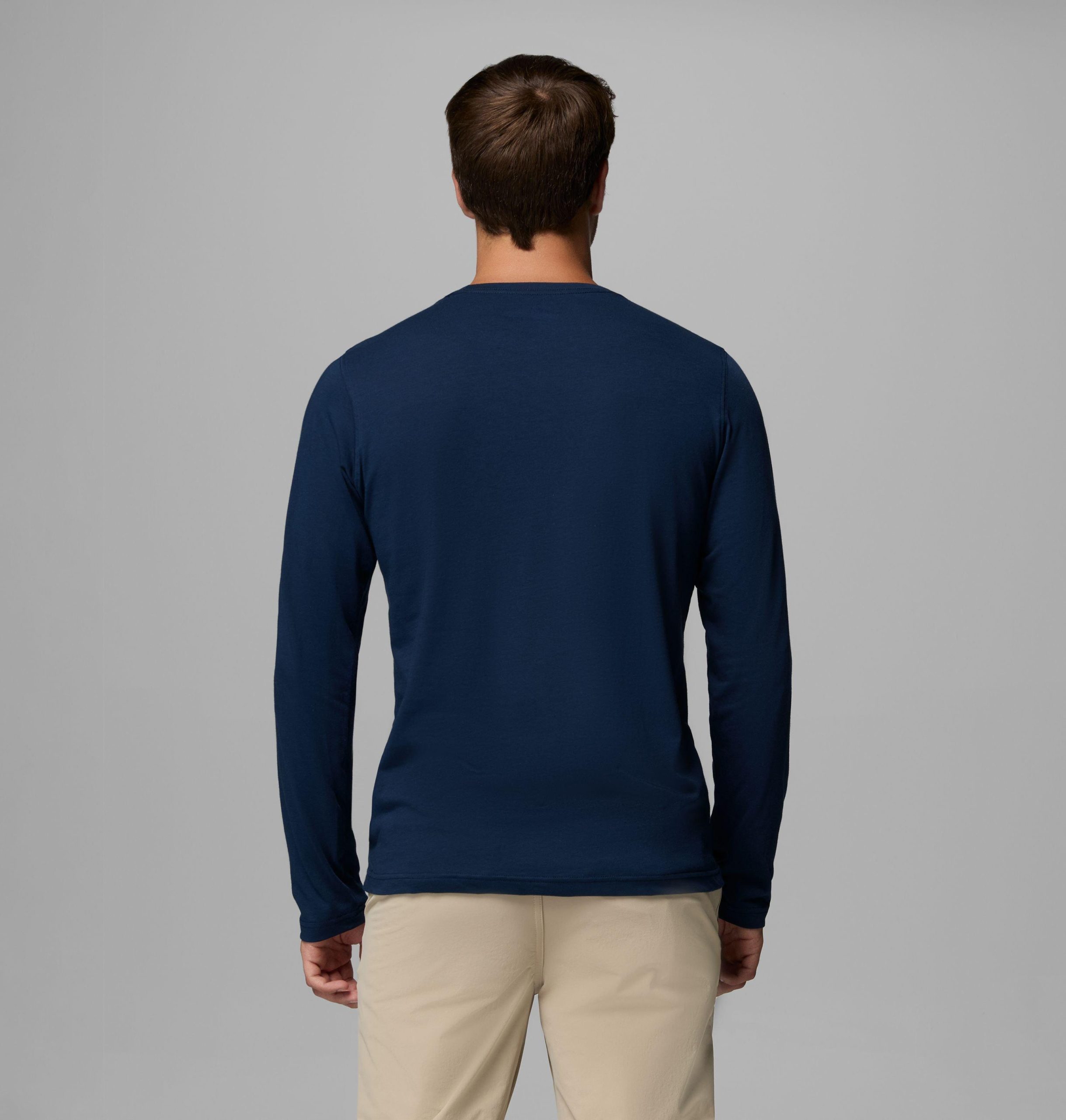 heren thistletown hills t-shirt met lange mouwen en ronde hals