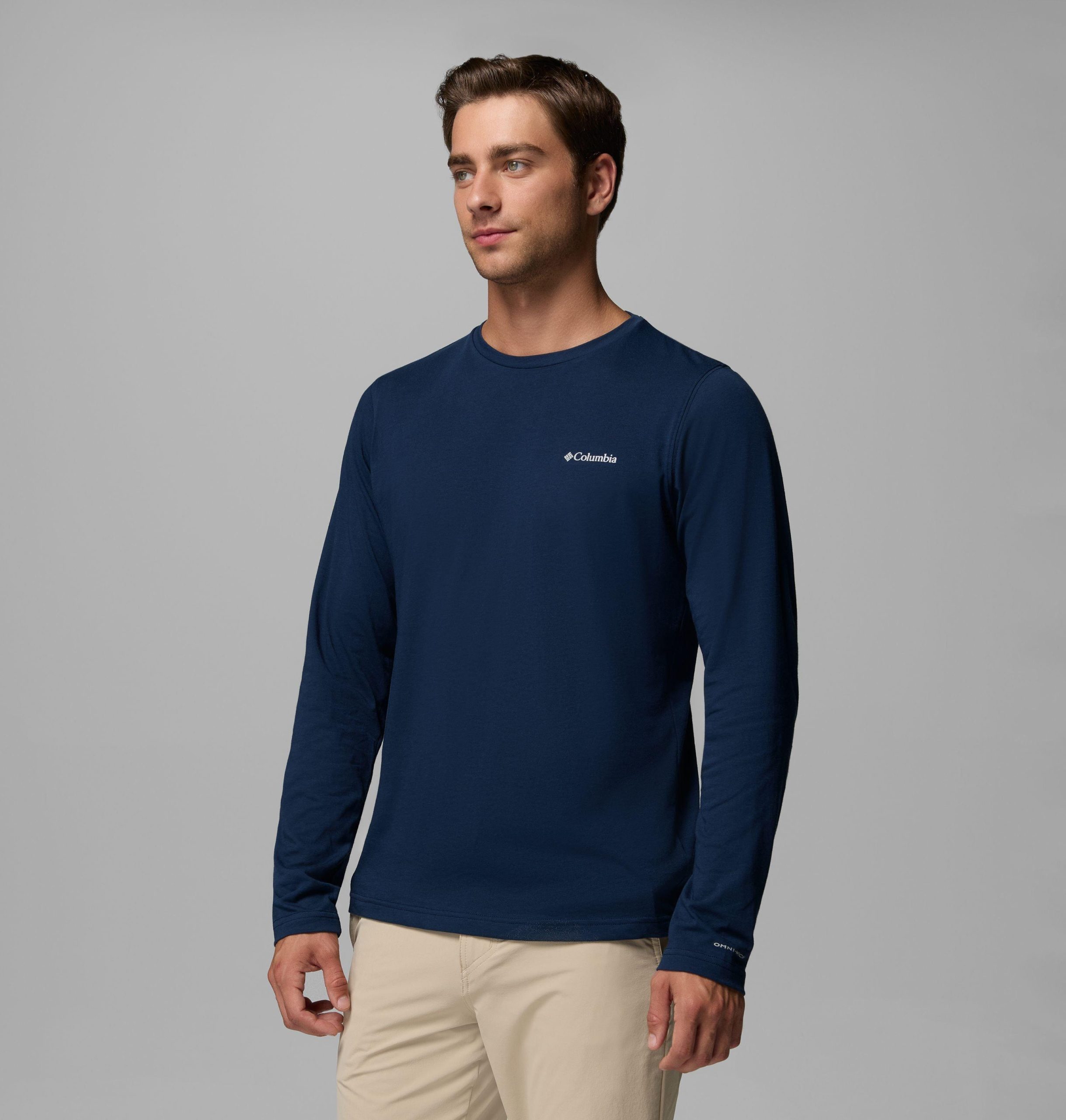 heren thistletown hills t-shirt met lange mouwen en ronde hals