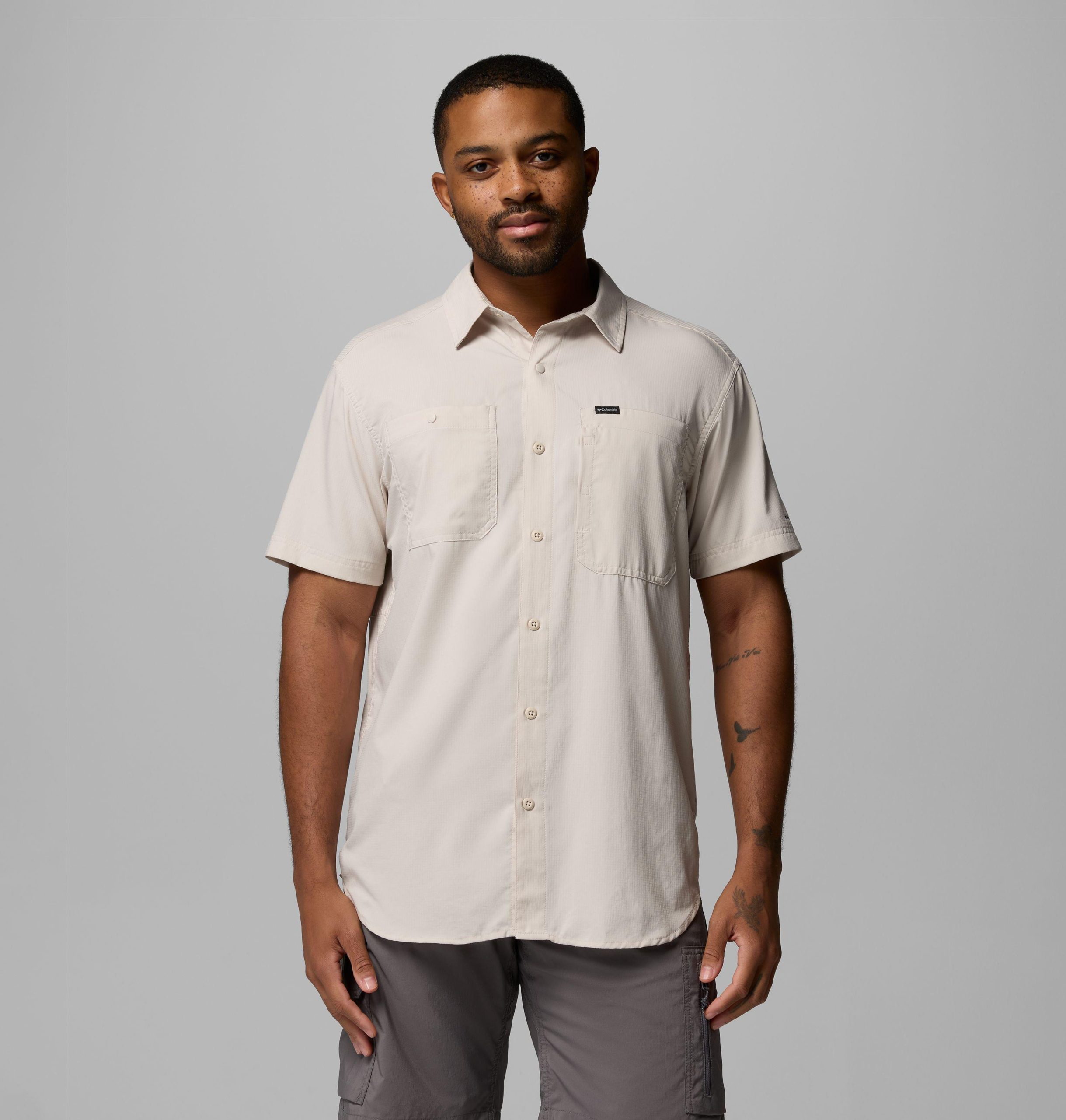 heren silver ridge utility lite t-shirt met korte mouwen